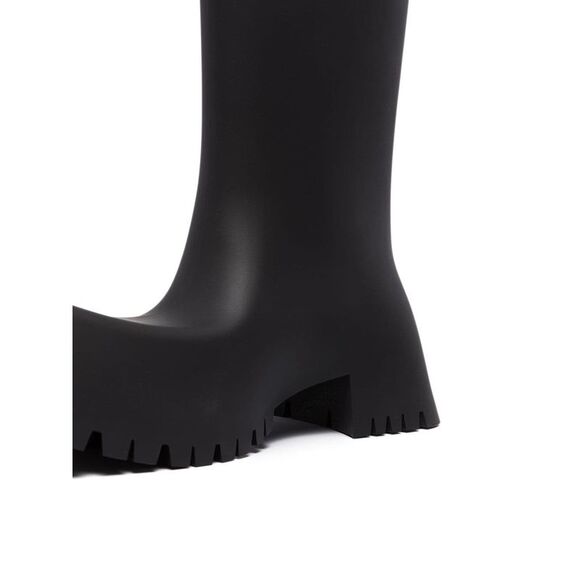 Balenciaga Men Trooper Rubber Boots - Picture 3 of 4